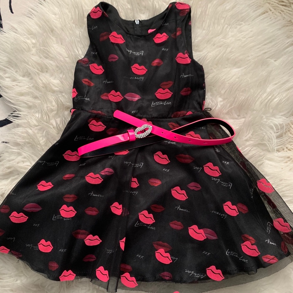Betsy Johnson Lips Dress